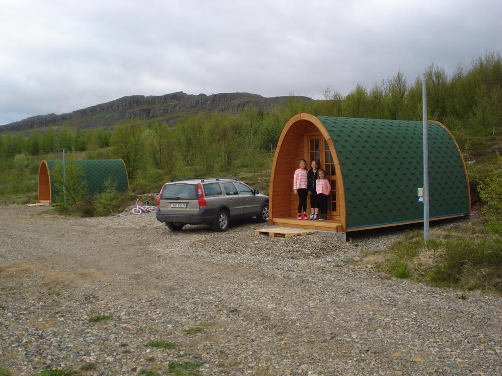 Vinland Camping Pods Egilsstaðir Exterior foto